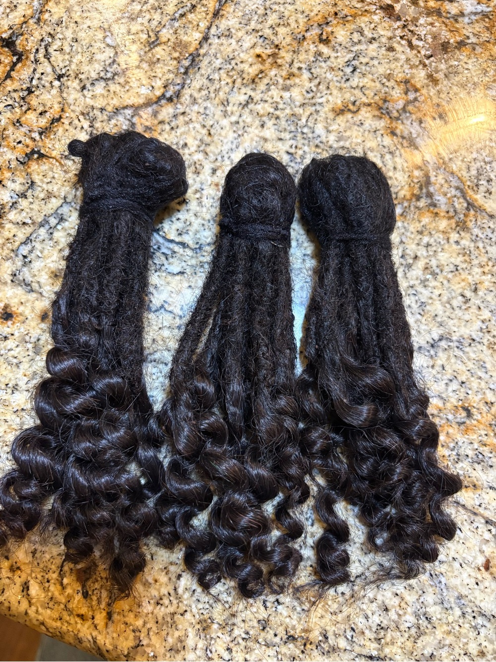 Curly Deep Brown Hair Extensions -